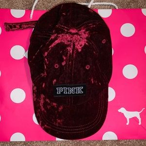 PINK Victoria's Secret Accessories - PINK Velvet Hat PINK Victoria's Secret Accessories - PINK Velvet Hat
